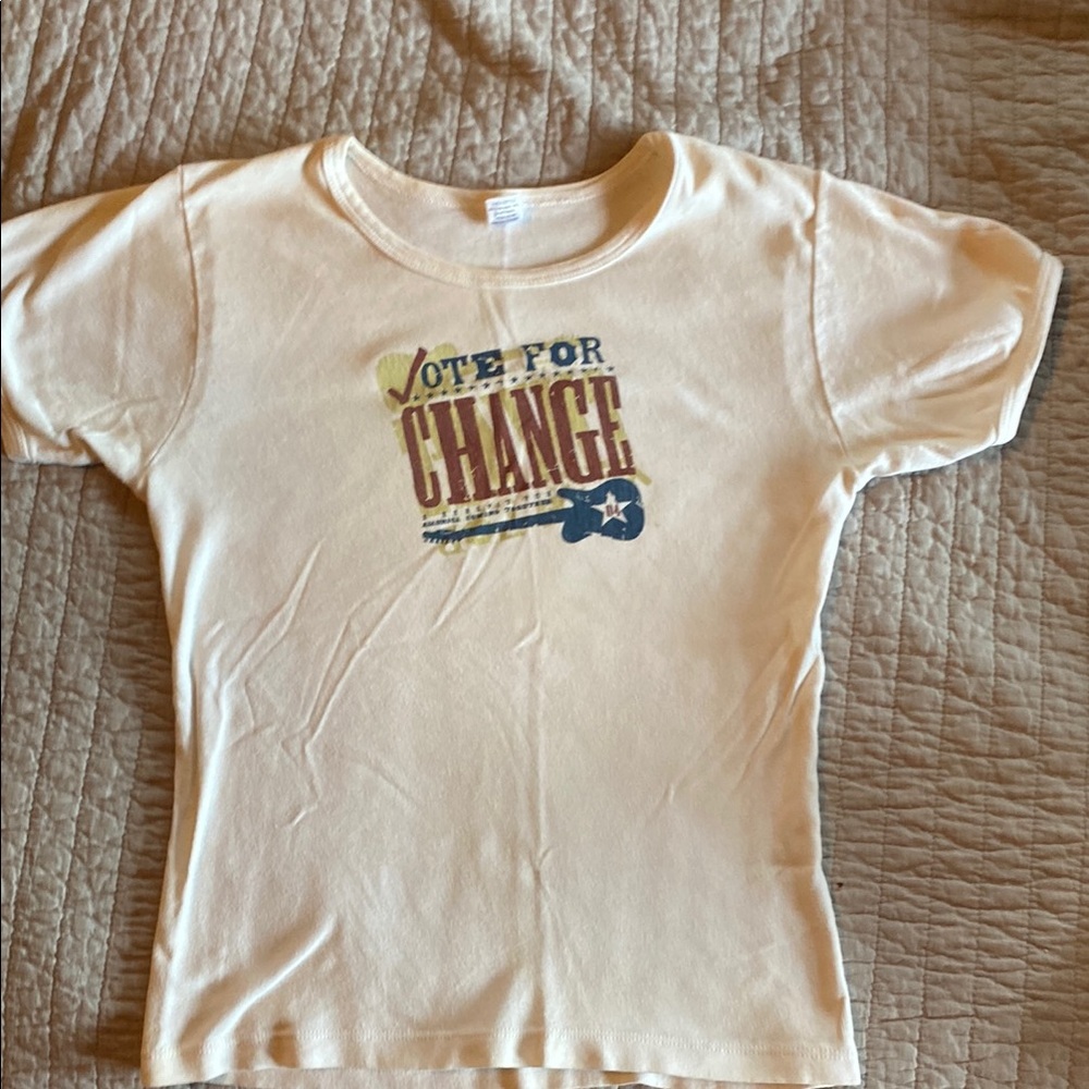 Vintage 2004 “Vote for Change” Concert T Shirt